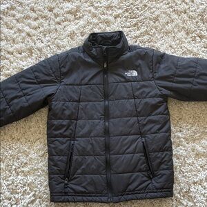 The North Face Black Quilted Insulated Jacket